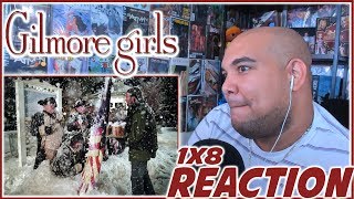 Gilmore Girls Reaction Season 1 Episode 8 quotLove and War and Snowquot 1x8 REACTION [upl. by Russon]