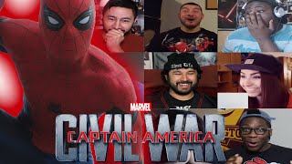 Fans Reacting To SpiderMans Appearance in Marvels Captain America Civil War Trailer 2 [upl. by Ohcirej808]