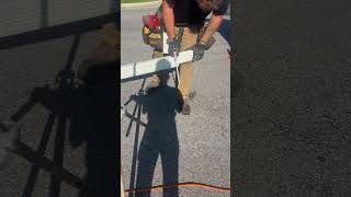 Quick Downspout Installation Gutters photography iphone rain construction diy [upl. by Downey912]