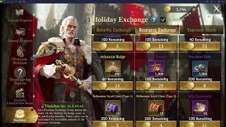 Holiday Exchange 50Event Day 5  Curios Guard Weapons and Guard Recruit [upl. by Appleby]