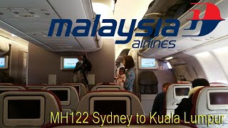 Trip Report Malaysia Airlines MH122 Sydney to Kuala Lumpur [upl. by Oilasor989]