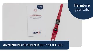 Anwendung memonizerBODY style NEU [upl. by Anibor157]