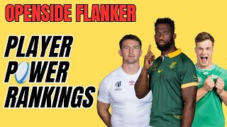 PLAYER POWER RANKINGS  7 OPENSIDE FLANKER [upl. by Elliven]