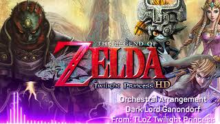 Dark Lord Ganondorf  The Legend of Zelda Twilight Princess  Orchestral Arrangement [upl. by Sammer712]