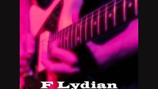 F Lydian Mode Groove Backing Track [upl. by Kimbell404]