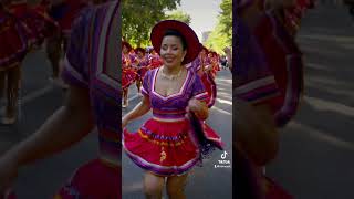 salay salayboliviano cholitas chilajatun folklore folklorebolivia tiktok bolivia baile [upl. by Gerta]