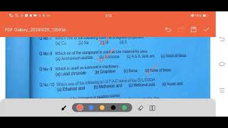 2001 IBA test Chemistry portion with correction of keys [upl. by Leryt]