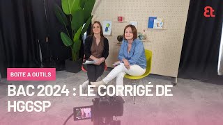 Bac 2024  le corrigé vidéo de lépreuve de HGGSP jour 1 [upl. by Aihsenak]