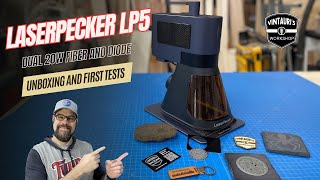 Unboxing and initial testing of the LaserPecker LP5 [upl. by Maffa160]