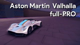 Asphalt 8  Aston Martin Valhalla fullPRO Fully Upgraded [upl. by Aicerg]