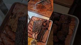 brisket porkribs sausage pulledpork dinner texas bbq barbecue estoesbbq arre arlington 🔥🔥 [upl. by Greenburg]