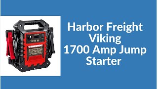 Viking 1700 Amp Jump Starter and 150 PSI Air Compressor [upl. by Lindy]