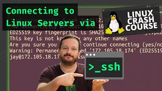 Linux Crash Course  Connecting to Linux Servers via SSH [upl. by Kacy118]