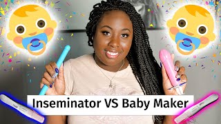 Make A Mom Baby Maker VS Inseminator At Home Self Insemination Kit  Which is the best 4K [upl. by Christoforo]