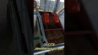 GTTS dewatering screen [upl. by Leuams]