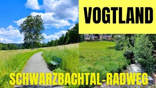 🚴‍♂️ Der SchwarzbachtalRadweg von AdorfVogtland nach Erlbach [upl. by Luwana]