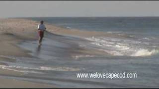 Fishing at Nauset Beach in East Orleans MA [upl. by Annehsat]