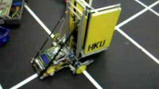 Robocon 2007  Obstacle detection test [upl. by Amol]