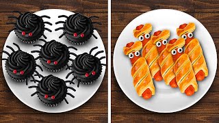 Trucos Geniales de Comida y Recetas Deliciosas para una Fiesta de Halloween 🎃👻😋 [upl. by Natsirhc]