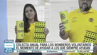 Bomberos voluntarios realizarán su colecta anual [upl. by Ellehcem]