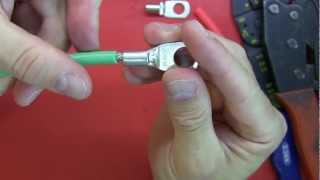 Tutorial How to crimp connectors strip wire and use heat shrink [upl. by Vlada161]