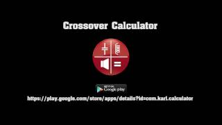 CrossoverCalculator [upl. by Carrnan]