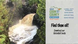 Waterfalls of Cook County MN [upl. by Darby]