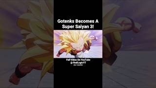 Gotenks Becomes A Super Saiyan 3 And Fights Super Buu  Industry Baby dbz anime animeedit gaming [upl. by Jehovah]