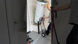 lifting a hot water heater the easy way [upl. by Kiyoshi]