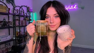 BEDTIME TEA RELAXING AFFIRMATIONS AND STRESS PLUCKING ASMR [upl. by Groos713]