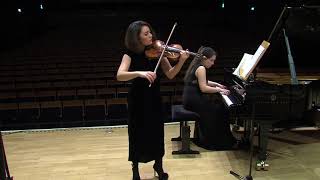 Brahms Sonata No1 G Major 2nd Mov Roberta Verna Violin amp Yadviga Grom Piano [upl. by Spearman]