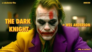 Batman by Wes Anderson Trailer  The Dark Knight [upl. by Eden]