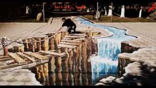 3D Street Art Illusion  Making of and RESULT [upl. by Edmondo687]