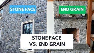 Explaining The Difference Between Stone Face and End Grain For Natural Stone Materials [upl. by Dedra]