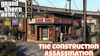 GTA V The Construction Assassination  Franklin killed his exgirlfriend No Commentary [upl. by Joane]