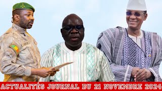 Le président Assimi Goïta a limogé son PM Choguel Maïga  Journal don kibaru du 21 novembre 2024 [upl. by Lehcir]