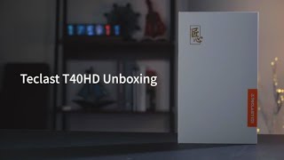 Teclast T40HD Unboxing [upl. by Esinet]