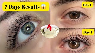 How To Grow Long Eyelashes And Eyebrows Naturally  Thick And Strong Eyelashes In Just 7 Days  Diy [upl. by Aoniak]