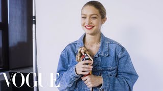 73 Questions With Gigi Hadid  Vogue [upl. by Marybelle560]