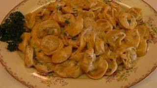 Bettys Chicken and Prosciutto Tortelloni Alfredo [upl. by Aldis]