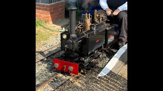 My visit to the Southwold Railway Steamworks and the 725inch gauge Blyth Valley Light Railway [upl. by Atineb]