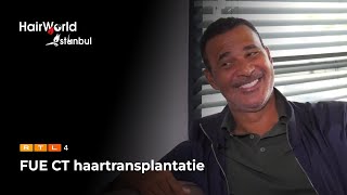 RTL4 Ruud Gullit over zijn FUE CT haartransplantatie [upl. by Mozza]