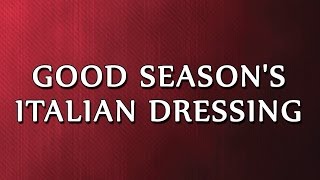 Good Seasons Italian Dressing  RECIPES  EASY TO LEARN [upl. by Adina103]