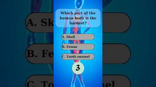 General Knowledge Quiz part 41  Human Body Quiz GeneralKnowledgeQuiz HumanBodyQuiz AnatomyFacts [upl. by Yerac]