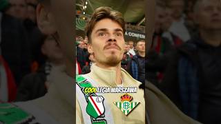 LEGIA WARSZAWA VS REAL BETIS🚨legia realbetis conferenceleague football footballshorts viral [upl. by Charil445]