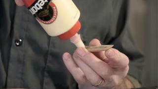 Using Titebond glue for guitar repair [upl. by Hairas]