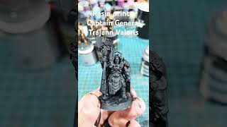 Adeptus custodes captian on the way resinprinting warhammer40kspacemarine warhammer resinprint [upl. by Seiden]