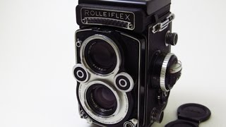 ROLLEIFLEX 35F White Face  Xenotar 75mm F35 [upl. by Lebanna]