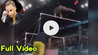 gymnast flavia saraiva fall video  flavia saraiva fall video  flavia saraiva injury [upl. by Eipper]