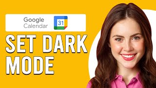 How To Set Dark Mode In Google Calendar How To Turn OnEnable Dark Mode In Google Calendar [upl. by Amehr]